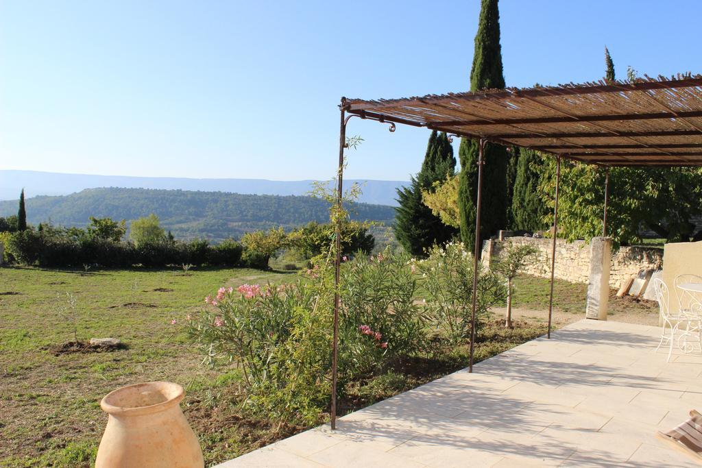 Gite Les Rapieres Gordes Bagian luar foto