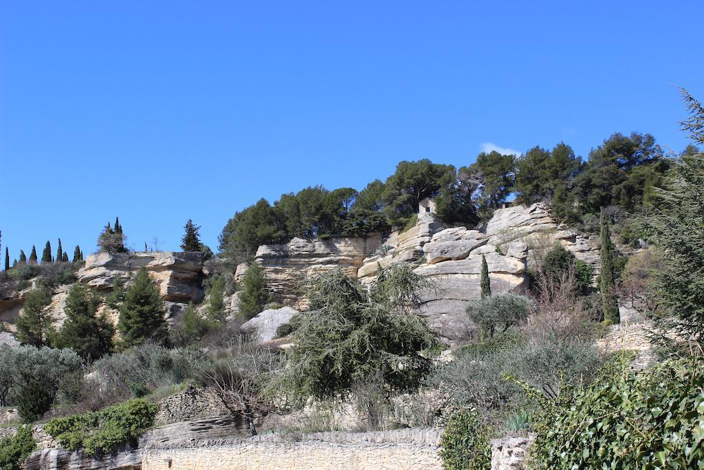Gite Les Rapieres Gordes Bagian luar foto